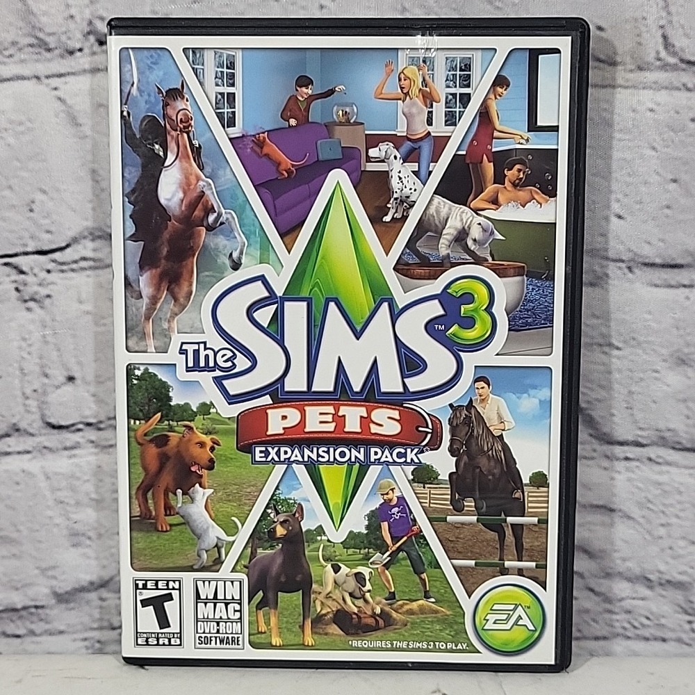 The Sims 3 Pets PC Game Complete 2011 Expansion